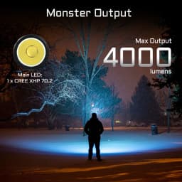 Acebeam H30 Headlamp Ultra Bright 4000 Lumens USB-C Rechargeable Headlight Available in RED/GREEN/UV/CRI Aux LED Options