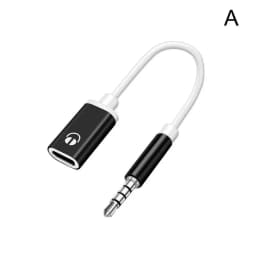 3.5mm Public To Type C Female Flat Head Headphone To Round Head Adapter Cable For Analog Connection To Mobile Phone Converter