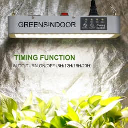 SEAMETAL 3000W LED Grow Light Full Spectrum Indoor Plants Growing Light Tent 8h/12h/16h/20h Timer Auto On/Off Phyto Growth Lamp