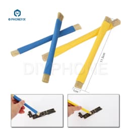 Anti-Static Brush Double Head Insulation Hard Brush Clean Dust Repair Tool ESD Safe Kit For Mobile Phone Motherboard PCB BGA SMD