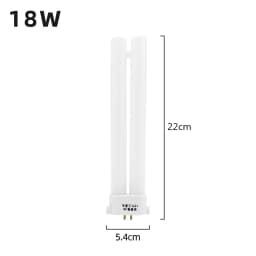 220V Party Four Needles Desk Lamp Tubes 13W 18W 27W Square Four-pin Desk Lamp Bulb Eye-protection Fluorescent Light Tube