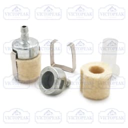 Natural Wool Fuel Filter with Excellent Filtering Effect Is Suitable for Garden Machinery Equipment Brush Cutters and Chainsaws