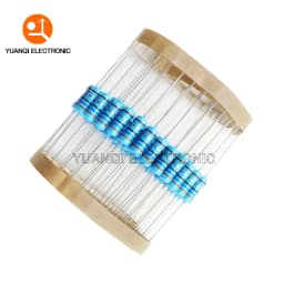 20pcs 1W Metal Film Resistor 1% 1R-2.2M 0.1R 0.22R 1R 150R 1K 3.3K 5.6K 10K 33K 51K 220K 510K 10 33 100 150 220 470 1M ohms