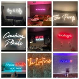 Custom Neon Sign Customize Wedding Bar Home Salon Led Neon Light Sign (Pls Don't Pay Order Before Contact Seller To Get Price)