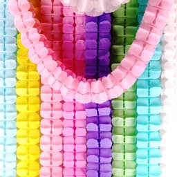 3.6M Four Leaf Clover Paper Tinsel Garlands for Baby Shower Wedding Birthday Party Backdrop Home DIY Decoration Craft Supplies