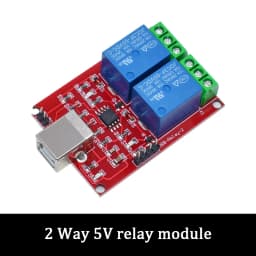 5V 12V 1 2 4 8 Channel USB Relay Control Switch Programmable Computer Control For Smart Home PC Intelligent Controller