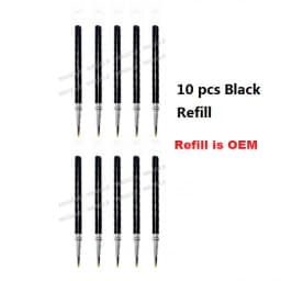Kaco Metal Press Gel Pen High-End Sign Pen 0.5mm Ballpoint Pen Frosted Heavy Feel Metal Pen For Business OL Students Gift