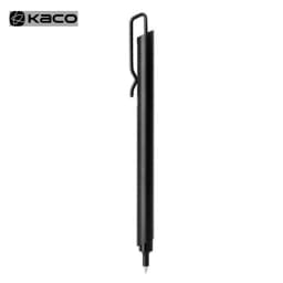 Kaco Metal Press Gel Pen High-End Sign Pen 0.5mm Ballpoint Pen Frosted Heavy Feel Metal Pen For Business OL Students Gift
