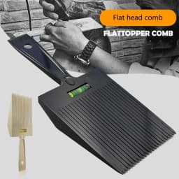 Men Flat Top Guide Comb Haircut Clipper Comb Barber Shop Hairstyle Tool Hair Cutting Tool Salon Hairdresser Supplies Barber