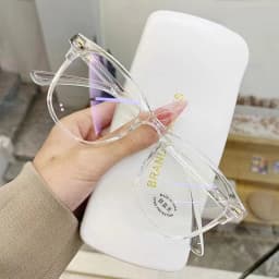 Square Finished Myopia Glasses Women Men Nearsighted Eyewear Anti Blue Light Glasses with Diopters Minus -1.0 -1.5 -2.5 -6.0
