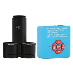 4K 2K 48MP 1080P 55MP HDMI USB Electronic Eyepiece Video Microscope Camera Mounting Size 23.2mm With Ring Adapters 30mm 30.5mm