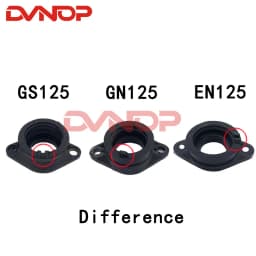 Carburetor Intake Connection Carburetor Intake Manifold Adapter for SUZUKI GN125 GS125 EN125 GZ125 DR125 TU125 157FMI K157FMI