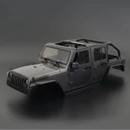 RC Car Wrangler Rubicon Convertible Hard Body Kit 313mm Wheelbase for 1/10 RC Crawler Axial SCX10 TRX4 Redcat GEN8