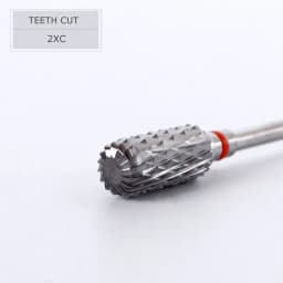 HYTOOS Barrel Nail Drill Bits 3/32 Carbide Burr Dust Proof Bit Milling Cutter For Manicure Electric Drill Nails Accessorie Tool