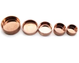 3/8" 1/2" 10mm to 54mm End Cap Copper Stop End Feed Pipe Fitting Refrigeration Gas Water Oil