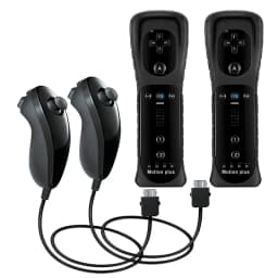 1pcs/2pcs Controller for Wii Remote Controller Gamepad Built-in Motion Plus Control For Wii/Wii U Console Wireless Game pad