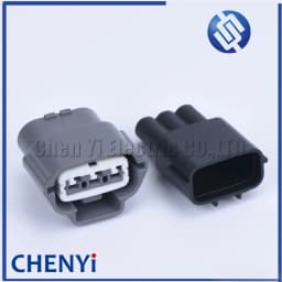 2 sets 3 Pin male female Waterproof Automotive Sensor Connector 6189-0779 Ignition Coil Socket For Nissan BYD F0