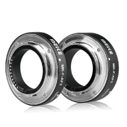 Meike Metal Auto Focus Macro Extension Tube Ring for Sony E-Mount /for Fuji X-Mount /for M4/3 Mount XT3 XT30 XT4 A7 A7III A6000