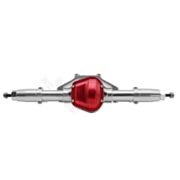 Metal CNC Front Rear Axle with Servo Base for 1/10 RC Rock Crawler Car Axial SCX10 RC4WD D90 Upgrade Parts