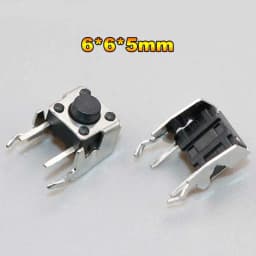 Cltgxdd 10PCS Tactile Push Button Switch Car Remote Control Keys Button Touch Micro Switch Momentary SMD DIP 2*4 3*6 4*4 6*6