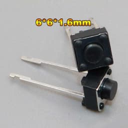 Cltgxdd 10PCS Tactile Push Button Switch Car Remote Control Keys Button Touch Micro Switch Momentary SMD DIP 2*4 3*6 4*4 6*6