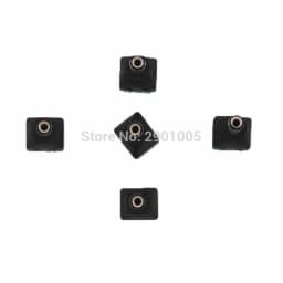 100pcs Male DC Connector 2.1*5.5mm Power Jack Adapter Plug Cable Easy Connector for CCTV Camera/3528/5050 LED Strip Light