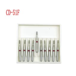 10pcs/box 1.6mm Shank Dental Diamond Burs Drill FG Diamond for High Speed Handpiece Burs Dentist Drills