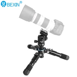 Portable Mini Tripods Profesional Aluminum Stand Live Video Recording For Universal SLR Camera Smartphone