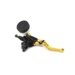 Alconstar- 7/8" 22mm Motorcycle Clutch Brake Master Cylinder Reservoir Levers Kit Fluid Reservoir Set For Honda For Kawasaki KLX