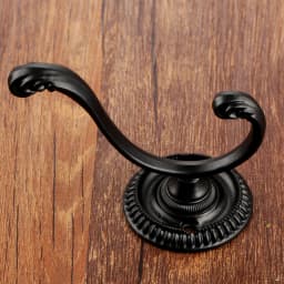 Black Vintage Bronze Single Hooks Hat Clothes Towel Wall Door Hanger Hook Bathroom Accessories Coat Hanging Hooks 76*63mm