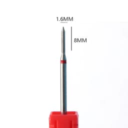 Milling Cutters For Foot Nail Drill Bits Pedicure Manicuring Foot Cuticle Clean Tools Nail File Grinding Head Accessories