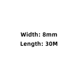 6/8/10MM 30M Double Sided Tape for Scrapbooking Ultra Thin Double Sided Adhesive Tape Strong papeleria School Office Supplies