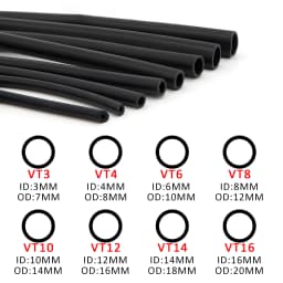 Universal 3/4/6/8/10/12/14/16mm Silicone Vacuum Hose - Heat-Resistant Fuel/Oil Line for Car Motorcycle Racing Car Accessories