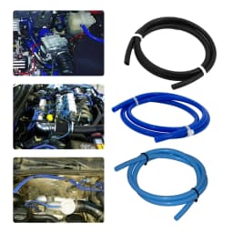 Universal 3/4/6/8/10/12/14/16mm Silicone Vacuum Hose - Heat-Resistant Fuel/Oil Line for Car Motorcycle Racing Car Accessories