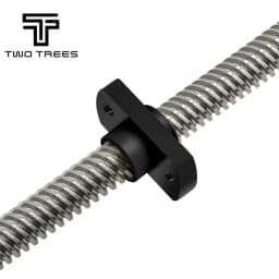 3D Printer T8 Screw Milling POM Nut Brass T8x8mm Lead 8mm for Upgrade Ender 3 CR-10 Lead Screw 3D Printer T8 Lead Screw POM Nut