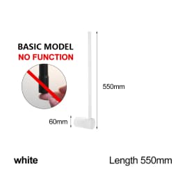 LUCKYLED Modern Led Wall Light AC85-290V Long Wall Lamp Sconce 100cm 120cm Interior Wall Light Bedside Bedroom Light Black White