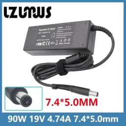 19V 4.74A 90W 7.4*5.0MM AC Laptop Adapter Power Supply For HP Pavilion DV3 DV4 DV5 DV6 6535S 6570B 6910P ProBook 430 G1 G2