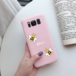 For Samsung Galaxy S8 S8 Plus S8+ Samsung S 8 S8plus Case Cover Silicone Cute Soft Matte Back Phone Protector Cover Funda Cases