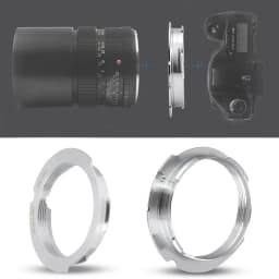 M39 L(M39)-LM 35-135 50-75 28-90mm Adapter Ring for Leica LSM LTM Lens for Leica VM ZM Techart LM-EA7 Alloy Rotation Buckle Type