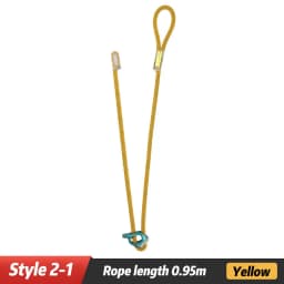 XINDA High Quality Adjust Cowstail Positioning Lanyard Adjuster For Ascending Descending Rock Climbing SRT Caving