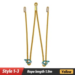 XINDA High Quality Adjust Cowstail Positioning Lanyard Adjuster For Ascending Descending Rock Climbing SRT Caving