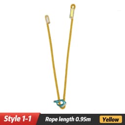 XINDA High Quality Adjust Cowstail Positioning Lanyard Adjuster For Ascending Descending Rock Climbing SRT Caving