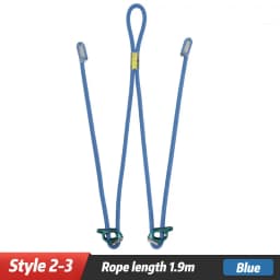 XINDA High Quality Adjust Cowstail Positioning Lanyard Adjuster For Ascending Descending Rock Climbing SRT Caving