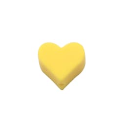 Cute-Idea 10PCs Heart Teether Pacifier Pendants Accessories Chain BPA Free Chewable Teething Soft Baby Product Food Grade