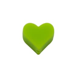 Cute-Idea 10PCs Heart Teether Pacifier Pendants Accessories Chain BPA Free Chewable Teething Soft Baby Product Food Grade
