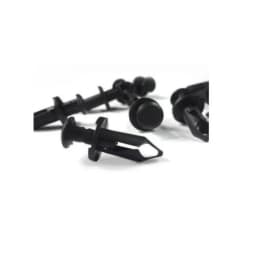 100Pcs 8mm Fender Clip Body Rivet Fastener Hole Push Pin Clip ABS Plastic for Polaris Sportsman Rangers RZR 550 850 XP ATV UT