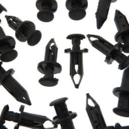 100Pcs 8mm Fender Clip Body Rivet Fastener Hole Push Pin Clip ABS Plastic for Polaris Sportsman Rangers RZR 550 850 XP ATV UT