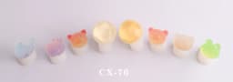 8Pcs Candy Silicone Toe Separator Foot Finger Divider Form Manicure Pedicure Care Nail Art Tool Daisy Flower Holder Accessory