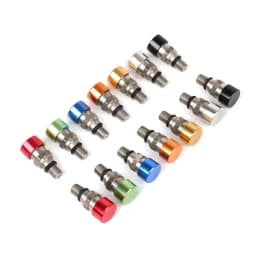 M5 Bleed Waterproof front Fork Bleeder Relief Valve Fork Relief Valve Fit CRF YZF KXF Fork Bleed Valve Stainless steel