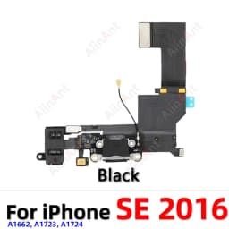 AiinAnt USB Charging Port Charger Dock Connector Charging Flex Cable For iPhone 6 6s Plus 5S SE 2020 2022 Phone Repair Parts